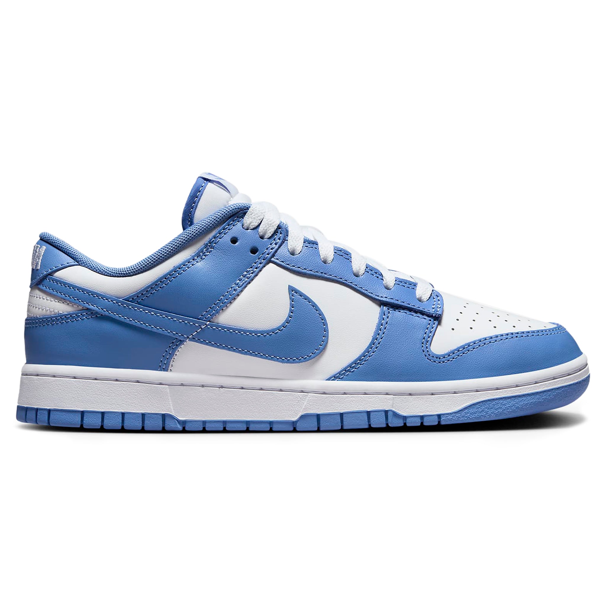 Side view of Nike Dunk Low Polar Blue DV0833-400